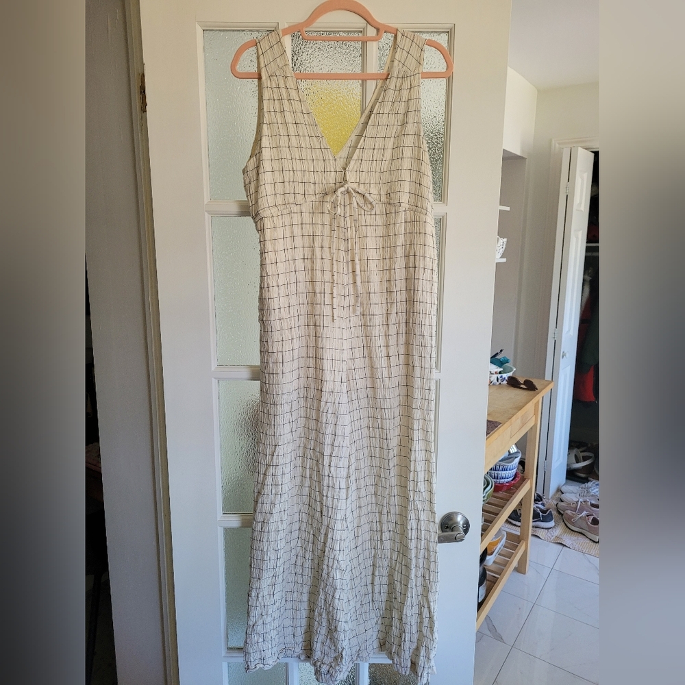 Urban Outfitters Breezy Plunge Jumpsuit